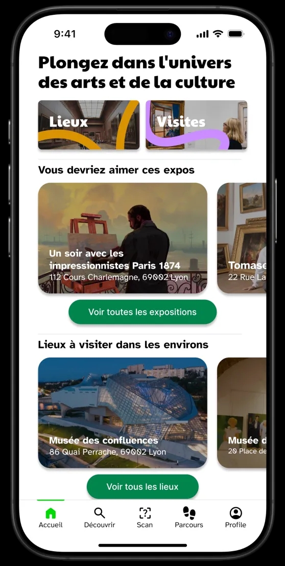 Trouvez votre prochaine expérience culturelle
